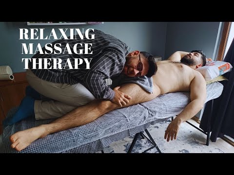 ASMR FULL BODY TURKISH POST-SPORTS MASSAGE THERAPY - CHEST,LEG,BACK,BELLY,TICKLISH,ARM,FEET MASSAGE