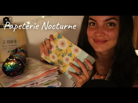 ASMR ROLEPLAY ✨ VOTRE PAPETERIE NOCTURNE