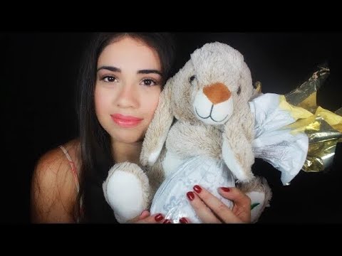 ASMR de Páscoa 🐰 1 PRESENTE , SUSSURROS e Voz Baixa pra VOCÊ DORMIR