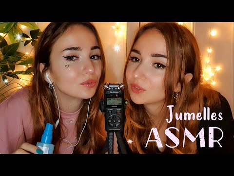 ASMR français 🌺 avec ma jumelle