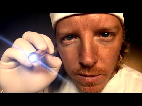 Fast And Chaotic ASMR Eye Exam For Maximum Tingles