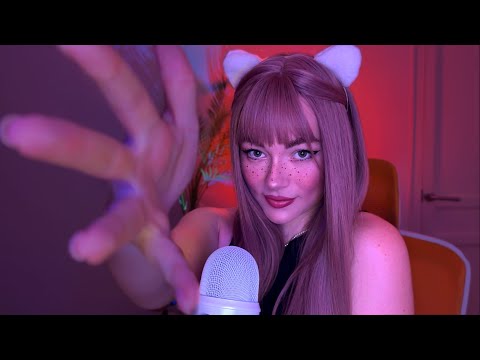 ASMR Purring, Hand Movements, Mouth Sounds, Tapping & Scissors