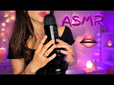 ASMR Mouth Sounds That Feel SO REAL… 👄 Kisses + Hand Movements ✨ ECHO (No Talking)