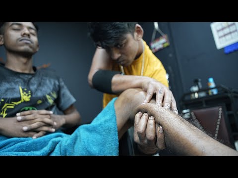 You Want This Types Of Foot Wash And Foot Massage Services ? ASMR 3D Sound Foot Wash & Foot Massage