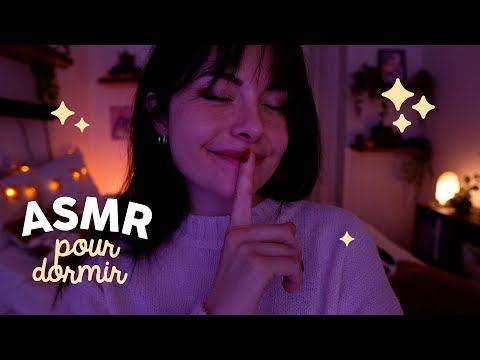 ASMR Instructions les yeux fermés pour dormir (inastrity ? petits jeux, écoute etc)