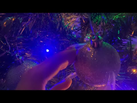 ASMR LOFI ON MY CHRISTMAS TREE🎄/ camera tapping and aggressive