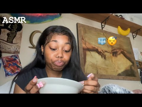 ASMR| You Wake Up To Loud Friend Eating Ice ASMR Roleplay🧊😴