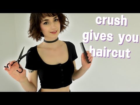 ASMR | Awkward Crush Cuts Your Hair Roleplay ✂️ personal attention