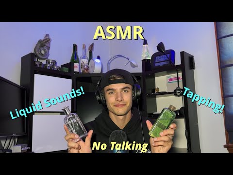 ✨ ASMR NO TALKING LIQUID AND TAPPING SOUND ASSORTMENT ✨
