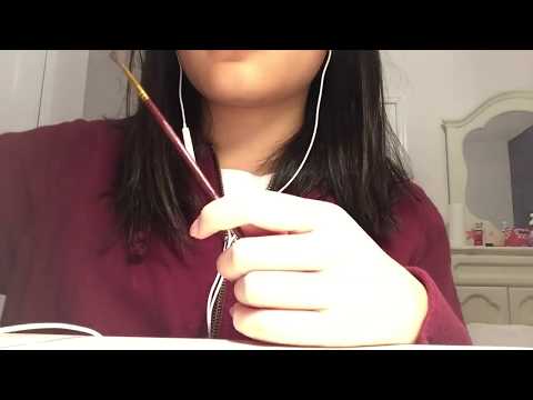 My first ASMR Video! - ASMR 15 Triggers in 30 Seconds