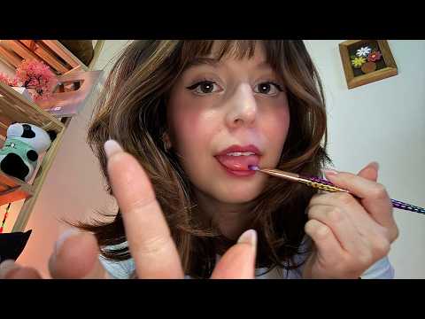 ASMR | Desenhando rápido no seu rosto até você dormir