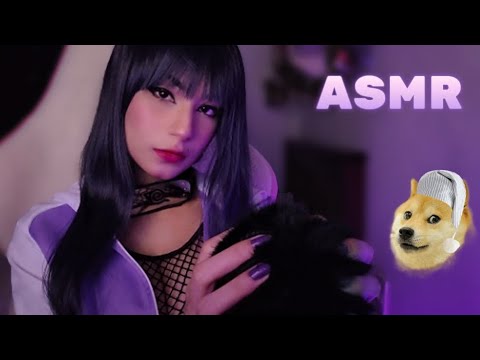 ASMR | HINATA TE COLOCANDO PRA DORMIR