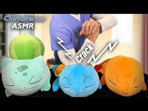 Ultra FAST ASMR Chiropractic Adjustment on Your Pokémon | Chiropractor ASMR