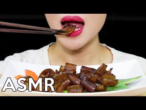 ASMR PORK SKIN *Chewy&Sticky* 돼지껍데기 리얼사운드 먹방 Eating Sounds