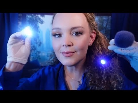 ASMR Soft Spoken Cranial Nerve Exam 💤 Calming Sleep Study to Ease Anxiety