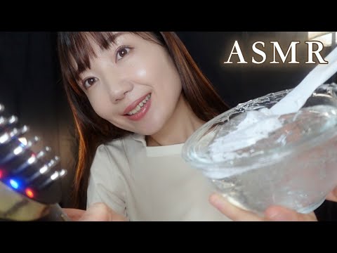 【ASMR】疲れが溶ける、全身脱毛サロン。【睡眠導入】（シェービング・光脱毛・うなじ・VIO・顔・足・クレンジング・マッサージ・ジェル）