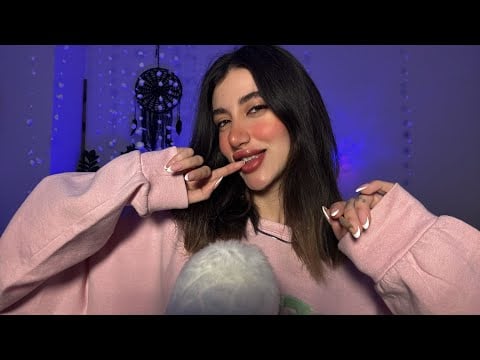 ASMR/ Spit painting & mouth sound …( sleepy moments)🦋