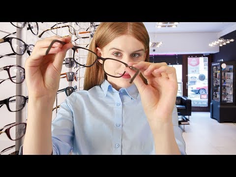 ASMR Glasses Fitting and Eye Exam Roleplay
