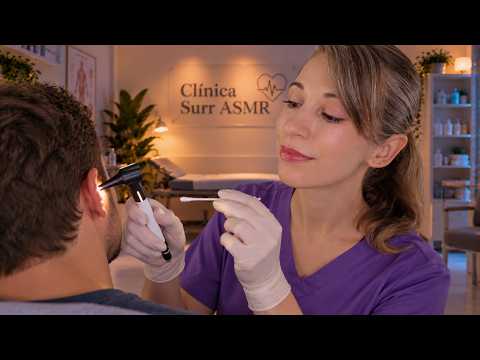 ASMR Médico | Te limpio los Oídos con mucho cuidado | Roleplay para dormir profundamente en español