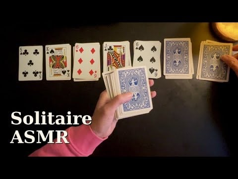 Relaxing Solitaire Card Game ASMR