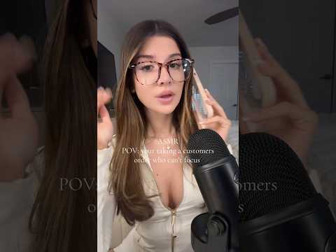 ASMR: POV you 7AM average customer at your cafe ☕️#asmr #asmrroleplay #shorts #asmrshorts #asmrsleep