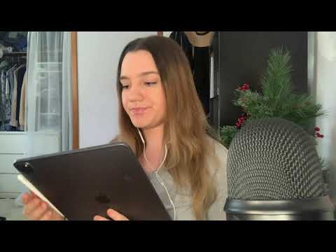 ASMR || Not paying attention to the camera || typing sounds & gum chewing ||