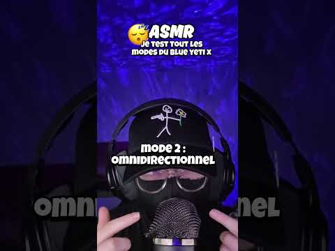 ASMR : J’ai testé tous les modes du Blue Yeti X ! Quel est ton préférer ? 😴💤