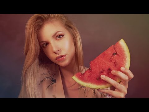 ASMR | Eating Juicy Watermelon Mouth Sounds (No Talking)