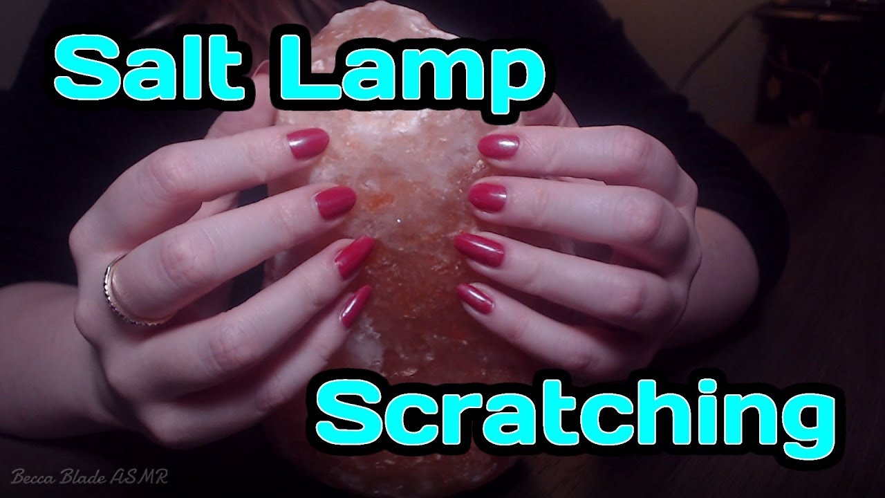 ASMR Pure Scratching on Himalayan Salt Lamp