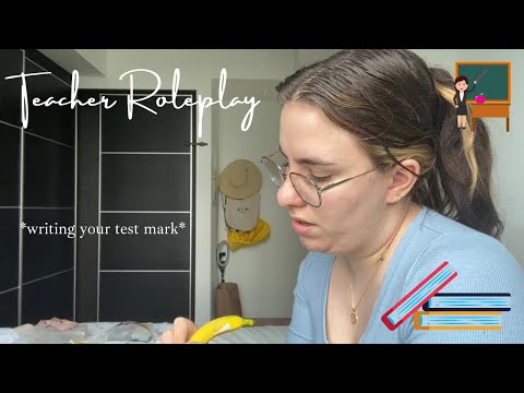 Asmr Teacher Roleplay