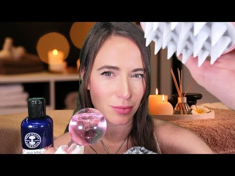 ASMR - Spa Treatment Roleplay (Layered, Personal Attention)