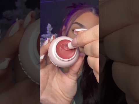 asmr lipgloss application #asmr #mouthsounds #lipgloss