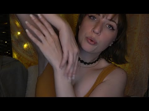 Skin and Collarbone Triggers, ASMR Tapping, Tracing, Body Triggers, Face Touching