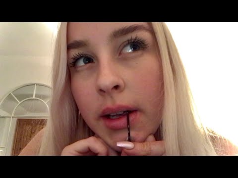 ASMR Doing Your Hair (Nibbles, Hair Brushing + Soft Spoken Whispers)