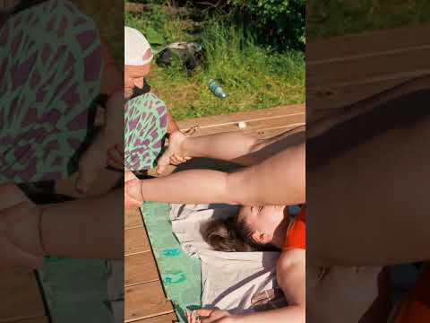 Healing stretching and chiropractic for Anna #stretching