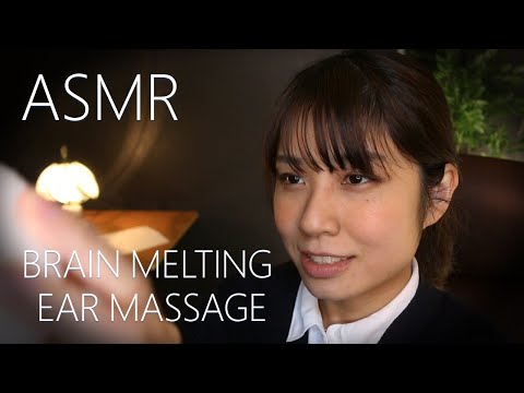 【ASMRマッサージ】耳マッサージ店  耳つぼで睡眠体調改善 【37min】