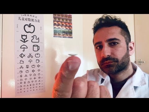 ASMR: Checking your Contact Lenses (roleplay)