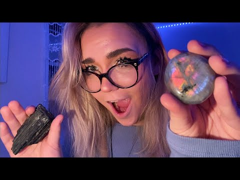 ASMR Crystal Haul 🧿✨🔮 (: tapping & talking :)