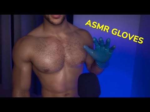 Male Whispers, Glove Hand Sounds, and Body Triggers; Experience Deep ASMR Relaxation Instantly!