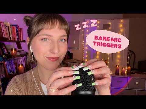 [ASMR] THIS VIDEO WILL MELT YOUR BRAIN🧠 Bare Mic Scratching & Tapping💤