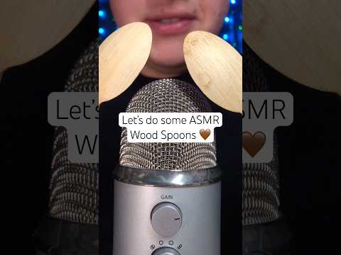 Wood Spoon ASMR Sounds! 🤎 #asmr