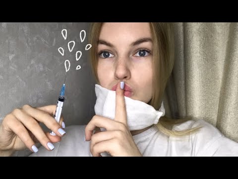 АСМР* Мед. осмотр* Обезопасим тебя от КОРОНОВИРУСА* ASMR* Coronavirus Prevention