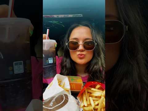 McDonald’s mukbang 🍔🍟 what is your favorite restaurant?