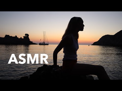 TE DUERMO MIENTRAS SE PONE EL SOL🌞 *ASMR* SONIDOS DE MAR 🌊