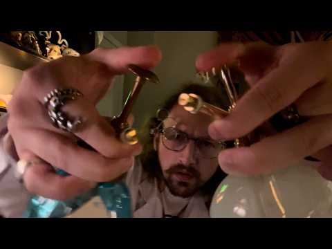 ASMR Chaotic Cranial Nerve Exam