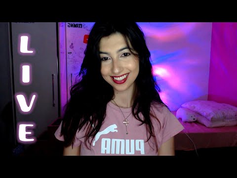 ASMR Para relaxar e dormir bem 💖 | LIVE