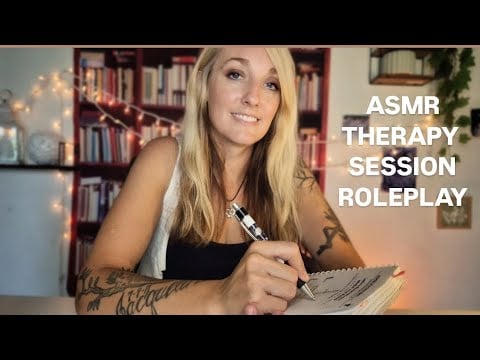 ASMR | Therapy Session Roleplay | Mental Health ASMR ✨️ 