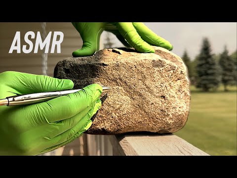 ASMR | Giving A Rock A Cranial Nerve Exam