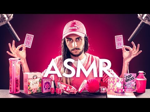 ASMR Pink Triggers 💖NO TALKING for SLEEP 😴