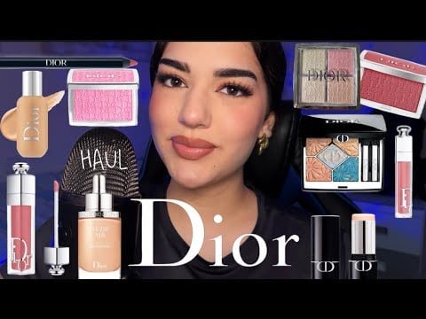 ASMR HAUL💸 MAQUILLAJE DE DIOR 💄